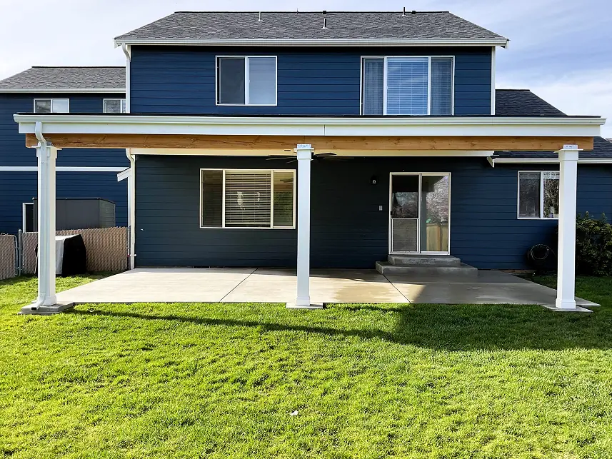 Custom patio cover installation Bonney Lake WA