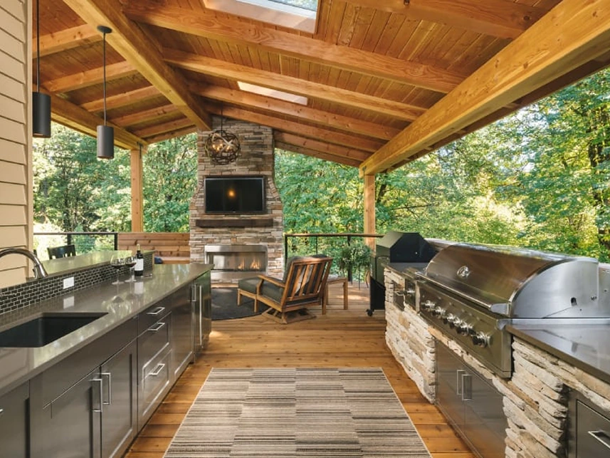 Outdoor kitchen Tacoma WA