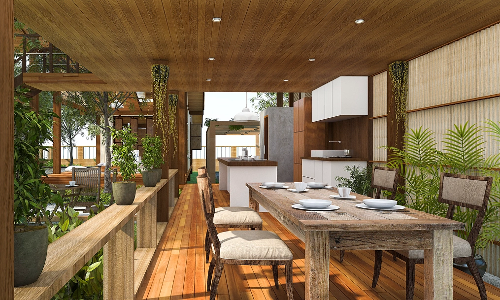 Fresh View Construction deck design render Tacoma
